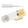 thumbnail image 3 of Glass Honey Dispenser, 11.8oz Honey Pourer Dispenser, No Drip Honey Container with Handle, Olive Oil Dispenser, Ideal for Honey and Syrup, Easy to Clean, 3 of 7