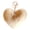 Beige, variant on Coofit Key Chain Fashion Heart Shape Pom Pom Handbag Pendant Purse Charm Phone Charm