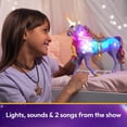 thumbnail image 3 of Unicorn Academy, Rainbow Light-up Wildstar with Lights, Sounds & Music for Ages 4 and up, 3 of 9
