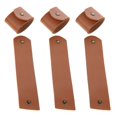thumbnail image 1 of Napkin Rings of 6 Leather Napkin Rings Rustic Napkin Rings for Dinner Table, 1 of 12