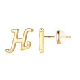 thumbnail image 1 of CHOK Sterling Silver Stud Earrings  14K Gold, 1 of 6