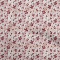 thumbnail image 1 of oneOone Velvet Maroon Fabric Floral & Greenery Sewing Craft Projects Fabric Prints By Yard 58 Inch Wide-64, 1 of 1