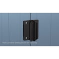 thumbnail image 4 of Arrow Classic Steel Storage Shed, 10x4, Gris bleu, 4 of 7