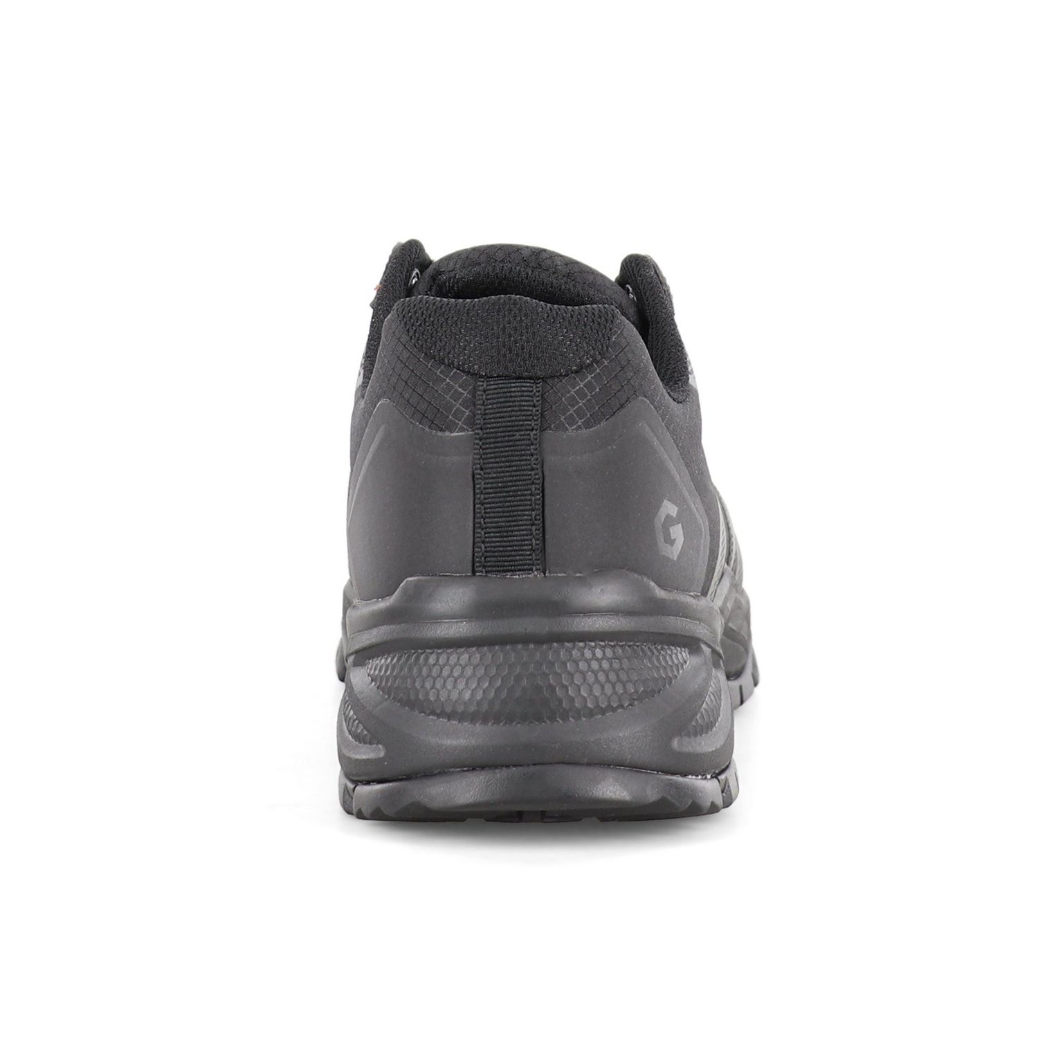 JB Goodhue Rocket Lo 16110 Men's Safety Work Shoes, Black/Grey, Triple Wide