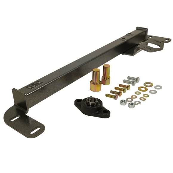 BD Diesel Steering Gear Box Brace 1032004 Black