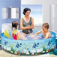 thumbnail image 4 of Maoww Piscine Gonflable d'Extérieur pour Cour Arrière Familiale, Piscine Ronde de Pataugeoire Gonflable World No.2, 4 of 6
