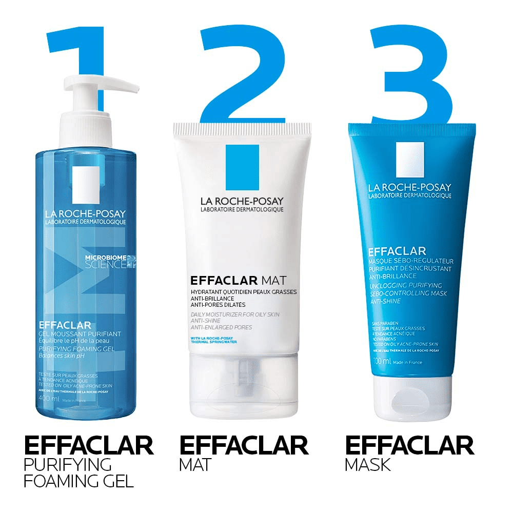 La Roche-Posay Effaclar Mat, Mattifying Face Moisturizer with Zinc