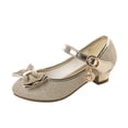 thumbnail image 2 of Chaussures de Princesse pour Filles avec Nœud, Chaussures de Fête de Mariage, Chaussures de Robe Mary Jane pour Tout-Petits, 2 of 8