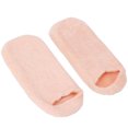 thumbnail image 4 of Chaussettes Hydratantes, Conception en une Seule Pièce Couche de Gel pour Huiles Essentielles Chaussettes de Gel Réparant la Peau Rugueuse pour la Maison Orange, 4 of 8