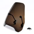 thumbnail image 1 of Krator 15" Smoke Tinted Windscreen Windshield Compatible with Yamaha SCR 950 (2017) Fits 7/8" or 1" Handlebars, 1 of 7