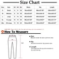 thumbnail image 2 of Pantalon Décontracté en Lin pour Femmes, Jambe Droite, Taille Haute Élastique avec Cordon, Ample et Confortable avec Poches, 2 of 5