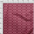 thumbnail image 2 of oneOone Viscose Jersey Fabric Geometric Block Printed Craft Fabric BTY 60 Inch Wide, 2 of 5