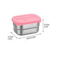 thumbnail image 3 of Table en Acier Inoxydable 304 Bento Croustillant pour Légumes 230Ml, 3 of 5