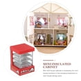 thumbnail image 3 of Étui de Boulangerie Miniature Mini Armoire Isolée Mini Comptoir en Plastique Modèle de Scène de Maison de Poupée, 3 of 6