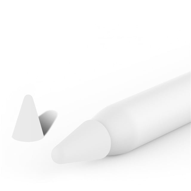 Pencil Tip Cover Silica Gel Soft Wearproof Pen Nib Writing Protection AccessoriesTransparent For IOS