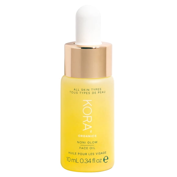 KORA Organics Noni Glow Hydrating Face Oil with Rosehip Oil, Certified Organic, Cruelty Free, 0.34 fl oz