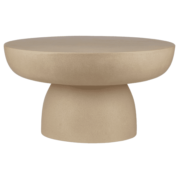 Bouclair Beige Concrete Effect Coffee Table
