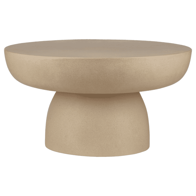 Bouclair Table Basse Effet Béton Beige