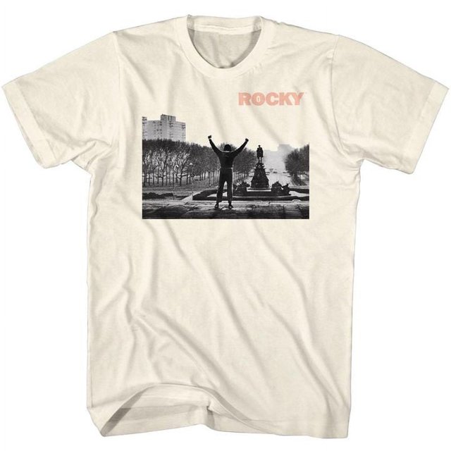 Rocky Rky pour les Enfants Tendance T-Shirt Naturel pour Adulte 4TG