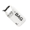 thumbnail image 1 of thinsony Sac Étanche Sac Poche Kayak Camping Rafting Flottant 2L Blanc, 1 of 8