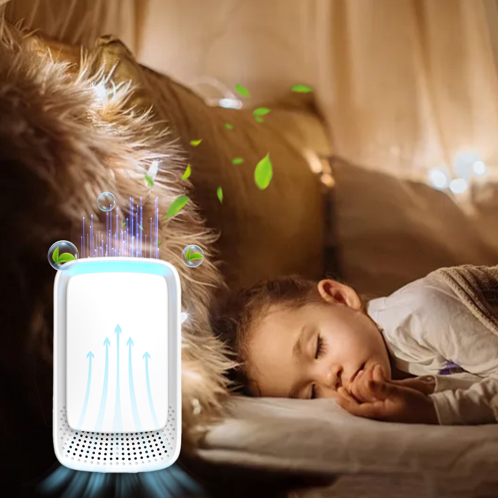 PEONAVET air purifier Light Purifier Portable Purifier Office Desktop Vacuum Cleaner Car Filter Household Purifier