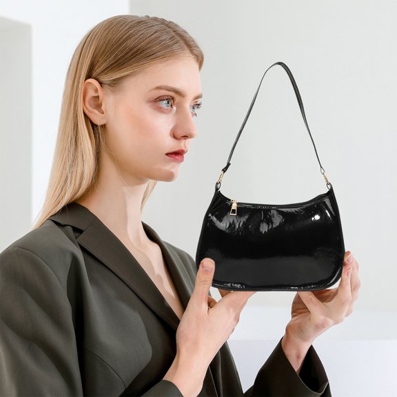 Sac à Bandoulière Décontracté pour Femme, Sac à Main Messager, Sac Bandoulière / Sac Fourre-Tout à Sangle Ajustable pour Téléphone, Portefeuille, Lunettes de Soleil / Usage Quotidien pour le Travail, les Rendez-Vous, les Voyages, le Magasinage