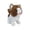 Brown, variant on Feltree Interactive Electric Plush Cat Toy - Soft Stuffed Animal with Walking and Meowing Sounds for Kids and Pet Lovers