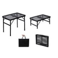 thumbnail image 1 of Graflsoa Portable Height-Adjustable Camping Table with Storage Bag for Outdoor Adventures, Picnics, and Indoor Use, 1 of 7