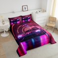 thumbnail image 4 of Car Bedding Set Sports Race Car Queen Comforter Set,Extreme Sport Down Comforter,Racing Automobile Geometric Duvet Insert for Kids Teens Men, 4 of 7