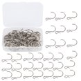 thumbnail image 2 of S Hooks Curtain Hooks Shaped Hooks Hooks Hangers for Towels Pants, 2 of 7