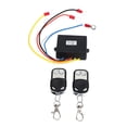 thumbnail image 2 of Winch  Remote,KIMISS 12V 24V  Winch Remote Control Switch Receiver Kit Universal For Truck ATV SUV, 2 of 8