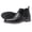 Black A, variant on UKAP Mens Chelsea Boot Pull On Ankle Boots Waterproof Dress Booties Office Shoes Comfort Black A 8.5