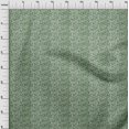thumbnail image 4 of oneOone Coton Cambric Vert Clair Tissu Jacobée Robe Florale Tissu Tissu Imprimé par la Cour 56 Pouces de Large, 4 of 4