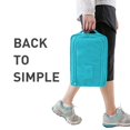thumbnail image 4 of Dvkptbk Shoe Bags for Travel, Portable Travel Multifunctional Storage Carrying Box, Travel Shoe Bags, Foldable Shoe Storage Bag Hand Carrying Shoe Organizer, Sky Blue, 4 of 9
