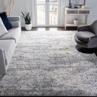 SAFAVIEH Berber Harold Abstract Plush Shag Area Rug