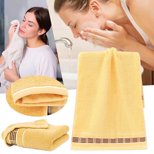 Towel Clearance Towel Absorbent Clean And Easy To Clean Cotton Absorbent Soft Suitable For Kitchen Bathroom Living Room, Home Textile Towel