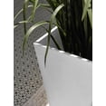 thumbnail image 4 of Veradek Pure Series Midland 26" Planter 2 Pack White, 4 of 15