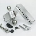 thumbnail image 2 of Weigh Safe Trailer Hitch Ball Mount LTB8-2 180 Degree; Fits 2 Inch Receiver; 12500 Gross Trailer Weight; Turnover; Adjustable; Stowable; 8 Inch Drop/9 Inch Rise, 2 of 4