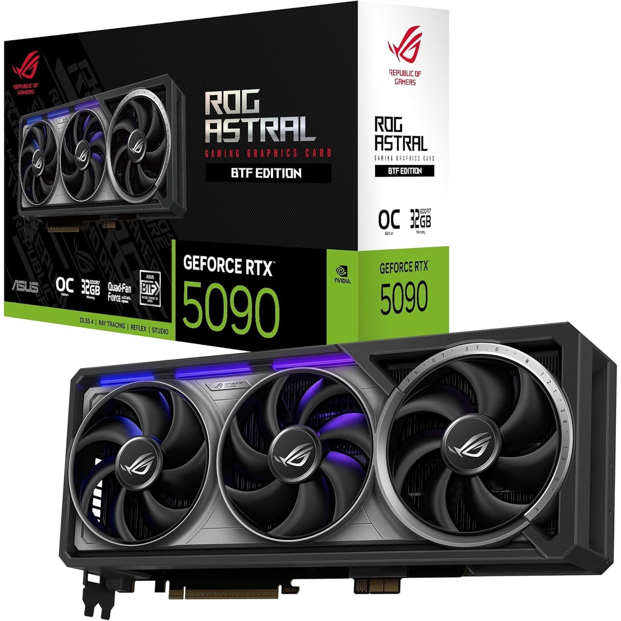 ROG Astral GeForce RTX™ 5090 BTF OC Edition Gaming Graphics Card