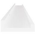 thumbnail image 5 of vidaXL Étagères Murales 2 Pcs Blanc 100x9x3 cm, 5 of 5