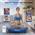 thumbnail image 2 of MERACH Vibration Plate Exercise Machine , Whole Body Shake Plate Exercise Machine with Remote Control, 2 of 7