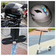 thumbnail image 3 of 4 Pcs 5.9'' Flame Reflective Autocollant pour Voiture de Course Ordinateur Portable skateboard Decal, 3 of 10