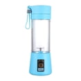 thumbnail image 1 of Portable Blender USB Mixer Two Blades Electric Juicer Machine Smoothie Blender Mini Food Processor Personal Lemon Squeezer, 1 of 4