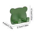 thumbnail image 3 of YIMWNYI Bathroom Non-Perforated Shaver Rack with Power Plug Hook, Wall-Mounted Adhesive Storage Organizer for Hats, Bags, and Small Items, Space-Saving, Easy Installation, 3 of 6