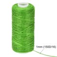 thumbnail image 4 of Unique Bargains Fil à Coudre en Cuir Ciré en Polyester Vert, 55 Yards, 4 of 6