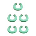 thumbnail image 2 of Thinsony Acrylic Fibers Made Toilet Mat Removable And Fits Most Toilets U Shape Green 5Set, 2 of 6
