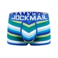 thumbnail image 2 of TIHLMK Men's Fashion Underpants Rainbow Striped Personality Boxer Boxer Shorts, 2 of 3