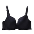 thumbnail image 3 of Sentmoon Bralettes for Women Oversize Seamless Lift Adjustable Strap Sports Bras for Women Large Bust Thin Style Anti-Sagging Buttery Soft Solid Color Everyday Bras for Sports Fitness Black 80B, 3 of 4