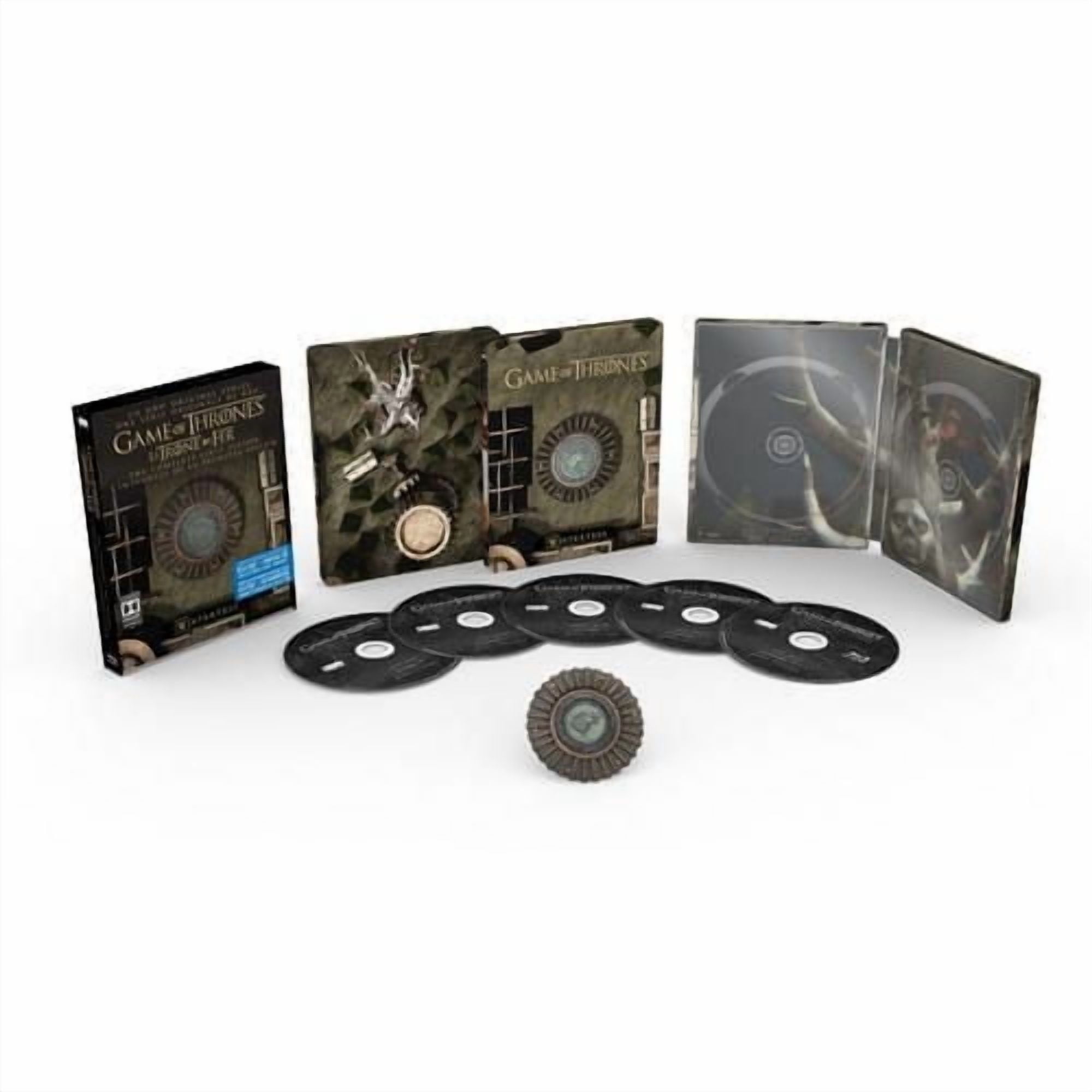Le Trône De Fer : L'Intégrale De La Première Saison (Édition Limitée) (Steelbook) (Blu-ray + HD Numérique) (Bilingue)