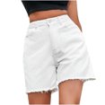 thumbnail image 1 of JMYHOAM Jeans Short en Jean pour Femmes Shorts Décontractés Mo Taille Haute, 1 of 5